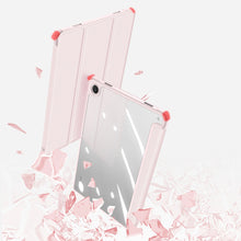 Заредете изображение във визуализатора на галерията – Dux Ducis Toby case with flip stand for Samsung Galaxy Tab A9+ - pink
