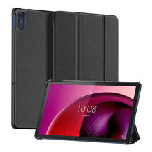 Заредете изображение във визуализатора на галерията – Dux Ducis Domo smart sleep case for Lenovo Tab M10 10.6'' tablet - black
