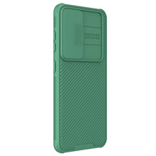 Заредете изображение във визуализатора на галерията – Nillkin CamShield Pro armored case with camera cover for Samsung Galaxy S24 - green
