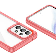 Заредете изображение във визуализатора на галерията – Outer Space Case for Samsung Galaxy A53 5G cover with a flexible frame red
