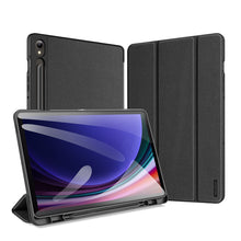 Заредете изображение във визуализатора на галерията – Dux Ducis Toby stylus case with smart sleep function for Samsung Tab A9 Plus 11" tablet - black
