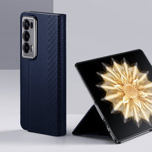 Заредете изображение във визуализатора на галерията – Dux Ducis Bril leather case with stand and wallet for Honor Magic VS - blue
