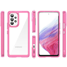 Заредете изображение във визуализатора на галерията – Outer Space Case for Samsung Galaxy A53 5G cover with a flexible frame pink
