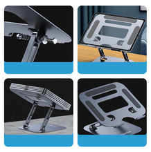 Заредете изображение във визуализатора на галерията – Choetech laptop stand gray (H061)
