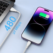 Заредете изображение във визуализатора на галерията – Joyroom USB C - Lightning 20W Surpass Series cable for fast charging and data transfer 0.25 m white (S-CL020A11)
