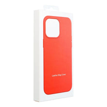 Заредете изображение във визуализатора на галерията – Leather Mag Cover for IPHONE 14 PLUS red
