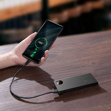 Заредете изображение във визуализатора на галерията – Power bank baseus bipow - 10 000mah lcd quick charge pd22,5w black ppad000001 - TopMag
