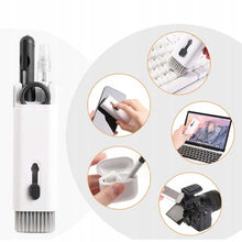 Заредете изображение във визуализатора на галерията – Multifunctional 7in1 cleaning kit for headphones and keyboard - gray
