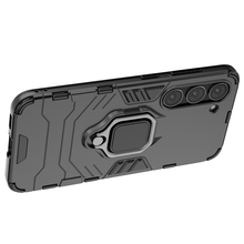 Заредете изображение във визуализатора на галерията – Ring Armor case for Samsung Galaxy S23 armored cover magnetic holder ring black
