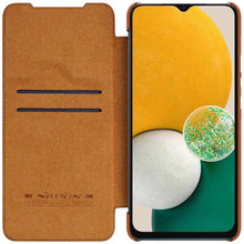 Заредете изображение във визуализатора на галерията – Nillkin Qin Leather case leather case with flap wallet brown
