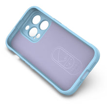 Заредете изображение във визуализатора на галерията – Magic Shield Case case for iPhone 14 Pro flexible armored case light blue
