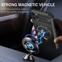 Заредете изображение във визуализатора на галерията – Tel Protect Armor Magsafe Metal Ring Case for Iphone 11 Pro black
