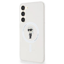 Заредете изображение във визуализатора на галерията – Karl Lagerfeld IML Ikonik MagSafe case for Samsung Galaxy S23+ - transparent
