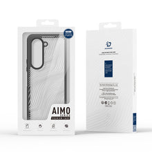 Заредете изображение във визуализатора на галерията – Samsung Galaxy Z Fold5 5G armored case compatible with MagSafe Dux Ducis Aimo Mag - black
