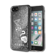 Заредете изображение във визуализатора на галерията – Guess GUHCI8GLHFLSI iPhone 7/8/SE 2020 / SE 2022srebrny/silver hard case Glitter Hearts
