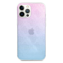Заредете изображение във визуализатора на галерията – Guess GUHCP12L3D4GGBP iPhone 12 Pro Max 6,7" niebiesko-różowy/blue&amp;pink hardcase 4G 3D Pattern Collection
