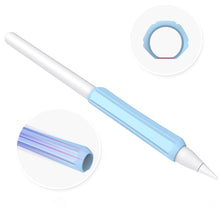 Заредете изображение във визуализатора на галерията – Stoyobe Silicone Holder Silicone Holder for Apple Pencil 1 / Apple Pencil 2 / Huawei M-Pencil Light Blue
