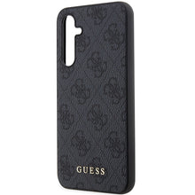 Заредете изображение във визуализатора на галерията – Original Case GUESS - hardcase 4G Metal Gold Logo GUHCS23FEG4GFGR for Samsung Galaxy S23 FE Grey
