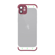 Заредете изображение във визуализатора на галерията – MINI BUMPERS with camera island protection Case for IPHONE 15 PRO MAX cherry
