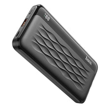 Заредете изображение във визуализатора на галерията – Hoco power bank 10 000mah lcd + cable + pd20w + qc3.0 j90a black
