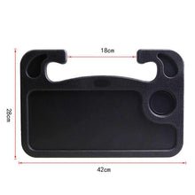 Заредете изображение във визуализатора на галерията – Desk / tray / organizer / car steering wheel stand hm-586 black - TopMag
