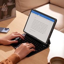 Заредете изображение във визуализатора на галерията – Baseus Brilliance magnetic case wireless keyboard with backlit keys and display iPad Pro 11" (2018/2020/2021) / iPad Air 4 10.9" / iPad Air 5 10.9" gray
