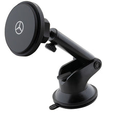 Заредете изображение във визуализатора на галерията – Original holder magnetic MERCEDES to windshield/ for ventilation grilleSilver Stars MagSafe MEMWCCK black
