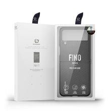 Заредете изображение във визуализатора на галерията – Dux Ducis Fino case is made of nylon material for Samsung Galaxy Z Flip4 black
