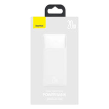 Заредете изображение във визуализатора на галерията – Power bank baseus bipow - 20 000mah lcd quick charge pd20w white ppdml-m02 - TopMag
