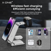 Заредете изображение във визуализатора на галерията – Wireless Charger Stand X-ONE 3in1 22W
