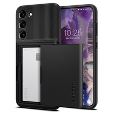 Заредете изображение във визуализатора на галерията – SPIGEN Slim Armor CS case for SAMSUNG S23 PLUS black
