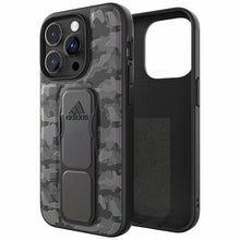 Заредете изображение във визуализатора на галерията – Adidas SP Grip Case CAMO iPhone 14 Pro black/black 50249
