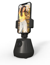 Заредете изображение във визуализатора на галерията – Phone holder with 360° face tracking P1 black
