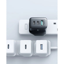 Заредете изображение във визуализатора на галерията – Joyroom JR-TCF10 fast charger 2x USB-C USB-A 32W (UK plug) - black
