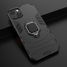Заредете изображение във визуализатора на галерията – Ring Armor case for iPhone 14 Pro armored cover magnetic holder ring black
