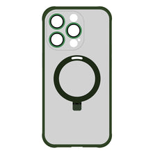 Заредете изображение във визуализатора на галерията – Tel Protect Magical Magsafe Stand Case for Iphone 15 Pro green
