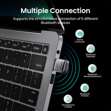 Заредете изображение във визуализатора на галерията – Ugreen CM390 5.0 USB Bluetooth adapter - black
