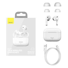 Заредете изображение във визуализатора на галерията – BASEUS Encok True Wireless Earphones W3 white NGW3-02 / NGTW0204402
