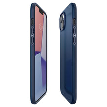 Заредете изображение във визуализатора на галерията – Spigen thin fit гръб заiphone 14 navy blue - TopMag
