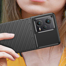 Заредете изображение във визуализатора на галерията – Thunder Case case for Xiaomi Redmi Note 12 Pro+ silicone armor case black
