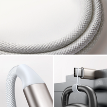 Заредете изображение във визуализатора на галерията – Joyroom cable with inductive charger for Apple Watch 1.2m white (S-IW011)
