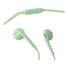 Заредете изображение във визуализатора на галерията – Wired earphones with micro Jack 3,5mm PA-E65 green
