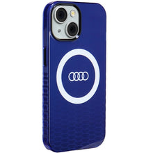 Заредете изображение във визуализатора на галерията – Audi IML Big Logo MagSafe case for iPhone 15 / 14 / 13 - blue

