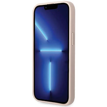 Заредете изображение във визуализатора на галерията – Guess 4G Big Metal Logo case for iPhone 15 Plus - pink
