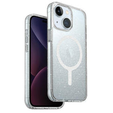 Заредете изображение във визуализатора на галерията – Uniq LifePro Xtreme iPhone 15 6.1" case Magclick Charging transparent/tinsel lucent
