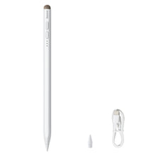 Заредете изображение във визуализатора на галерията – Baseus Smooth Writing Active Stylus Pen for iPad / iPad Pro / iPad Air with Cap for Capacitive screens white (SXBC040002)
