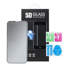 Заредете изображение във визуализатора на галерията – 5D Full Glue Tempered Glass - for iPhone 15 Pro Max (Privacy) black
