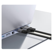 Заредете изображение във визуализатора на галерията – Baseus EliteJoy Gen2 11-Port Type-C HUB Adapter Dark gray（Type-C to HDMI*1+USB3.0*3+PD*1+VGA*1+SD/TF*1+RJ45*1+Type-C Data*1+3.5mm*1）
