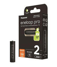 Заредете изображение във визуализатора на галерията – Rechargeable Batteries Panasonic Eneloop PRO HR03/AAA 930mAh - 2pcs blister pack
