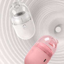 Заредете изображение във визуализатора на галерията – Baseus C2 mini office vacuum cleaner with AA batteries pink (CRXCQC2A-04)
